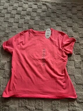 Girls' Short Sleeve Pink Tee